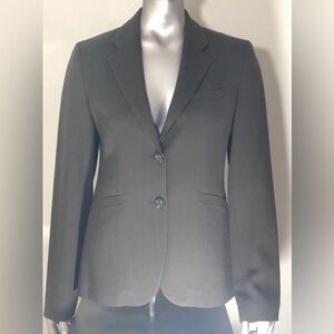 J Crew Women Notched Collar Two Button Sngle Vent Lined Blazer Olive Grn Size 2